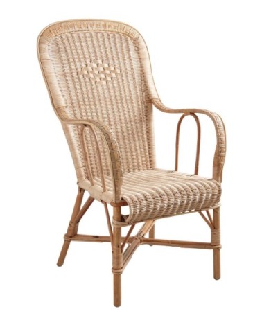 Petit salon en manau et moelle de rotin