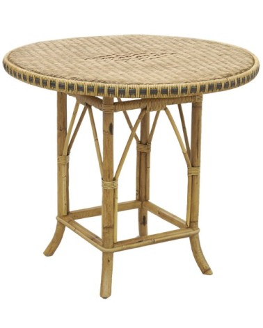 Salon en manau et rotin medan