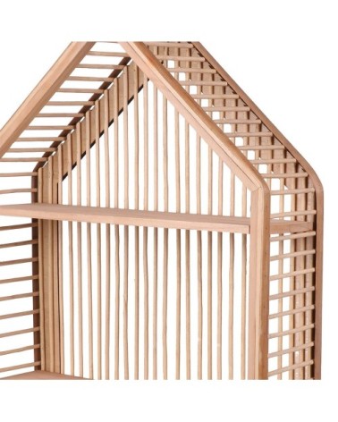 Étagère murale design maison 2 niveaux