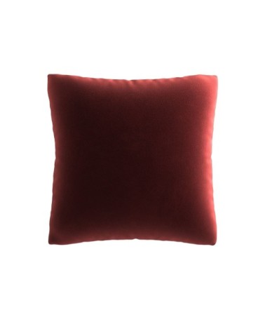 Coussin grues japonaises bordeaux 45x45cm