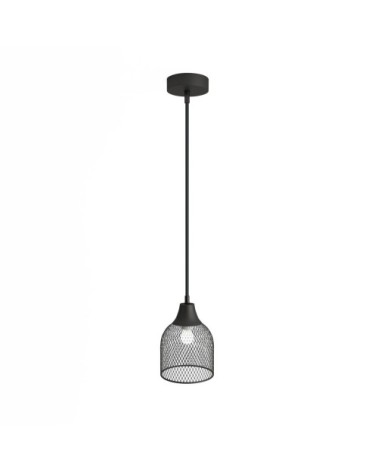 Suspension en métal noir