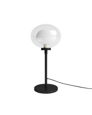 Lampe à poser en métal noir