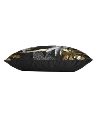 Housse de coussin effet velours or 60x60cm