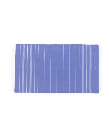 Fouta en coton peigné Azur 50 x 100 cm