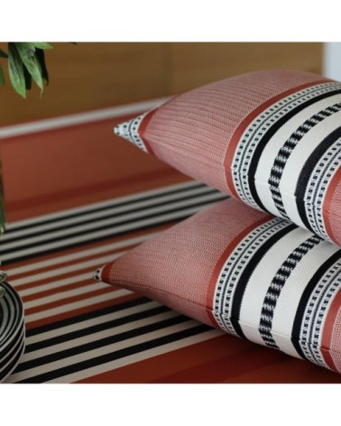 Housse de coussin Orange 25x45 cm