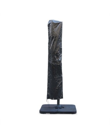 Parasol déporté carré 3 x 3m haut de gamme  graden