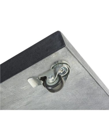 Pied de parasol en granite 120 kg gris clair