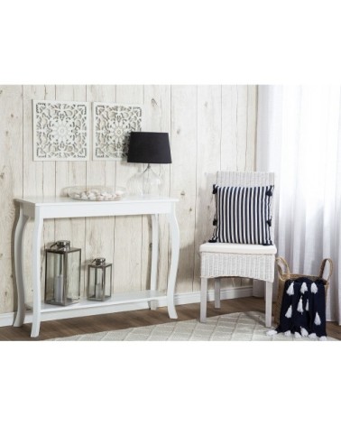 Table console blanche