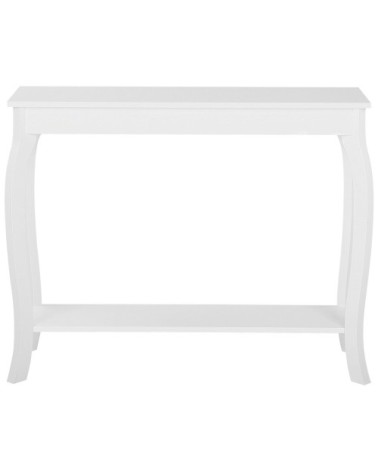 Table console blanche