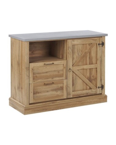 Commode effet bois clair