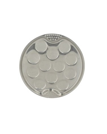 Service à escargots 18 pièces en acier inoxydable