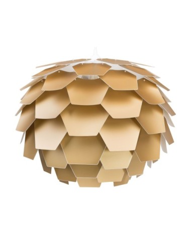 Lampe suspension dorée maxi