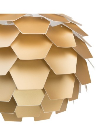 Lampe suspension dorée maxi