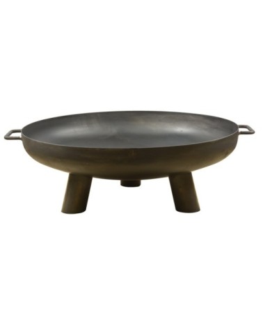 Brasero en acier 3 larges pieds diamètre 70 cm