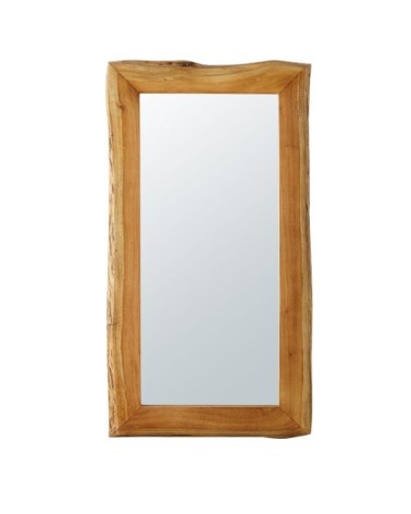 Miroir en bois d'acacia 69x120