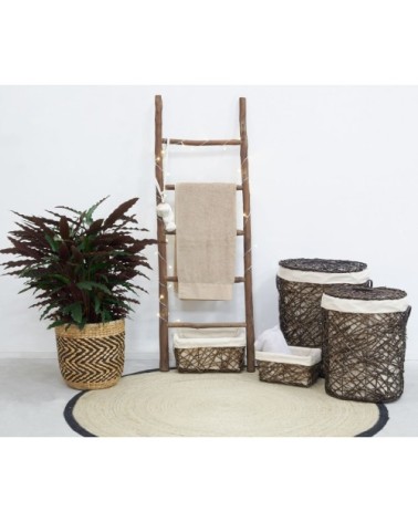 Cache-pots en jacinthe (lot de 3)