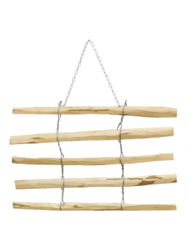 Support mural en noisetier