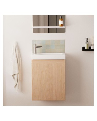 Meuble lave-mains suspendu 41 cm