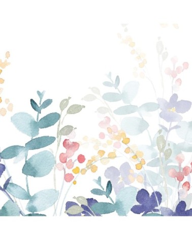 Papier peint panoramique bouquet d'été