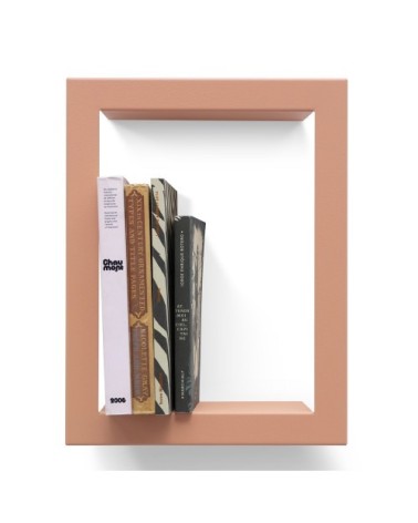 Etagère design (profondeur 13.5cm) rose