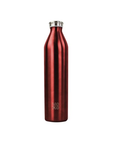 Bouteille Isotherme 1000ml Coloris Rouge