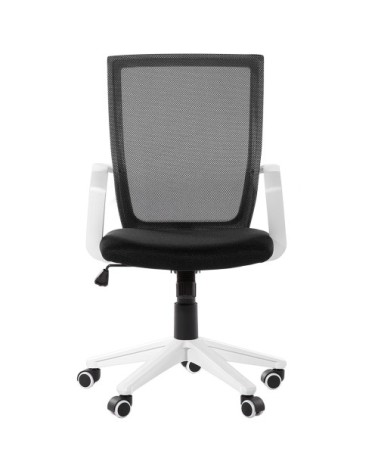 Chaise de bureau noire réglable en hauteur