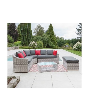 Salon de jardin 8 places - en aluminium