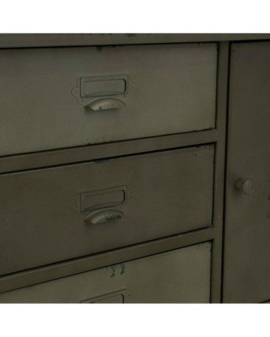 Meuble Tv en fer en verd 120x30x51 cm