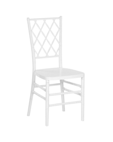 Lot 2 chaises blanches