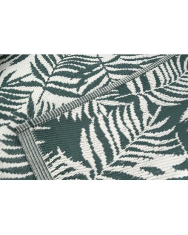Tapis d'extérieur en polypropylène 120 x 180 cm exotique - vert