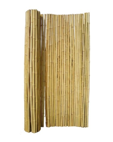 Canisse en bambou rond 2m (longueur) x 1m (hauteur)