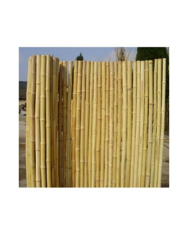 Canisse en bambou rond 2m (longueur) x 1m (hauteur)