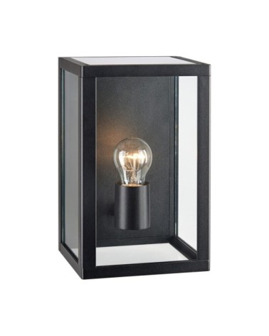 Applique extérieur en aluminium noir