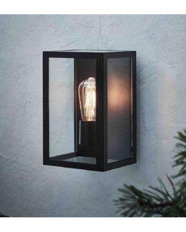 Applique extérieur en aluminium noir