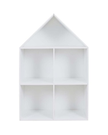 Etagère maison en bois 4 cases paul