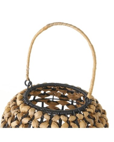 Lampe de table en jacinthe d'eau