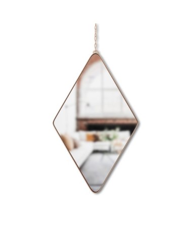 Lot de 3 Miroirs suspendus couleur cuivre