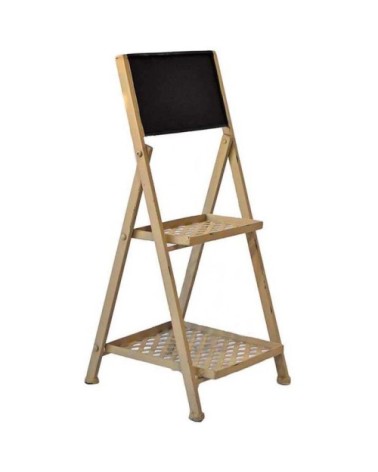 Etagère à plantes avec écriteau 2 étagères