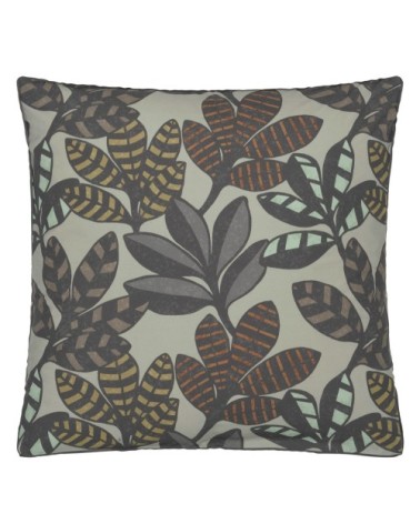 Taie d'oreiller en percale de coton vert 65x65