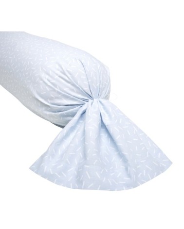 Taie de traversin en lyocell beige 85x185