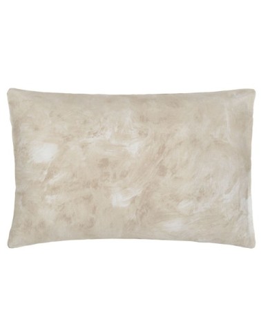 Taie d'oreiller en satin de coton marron 50x75