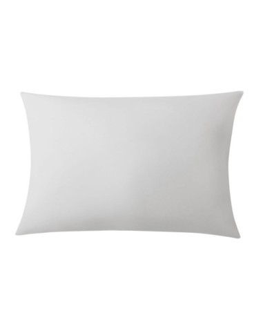 Taie d'oreiller en percale de coton beige 50x70