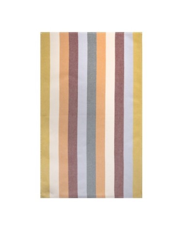 Torchon en jacquard de coton multicolore 50x75