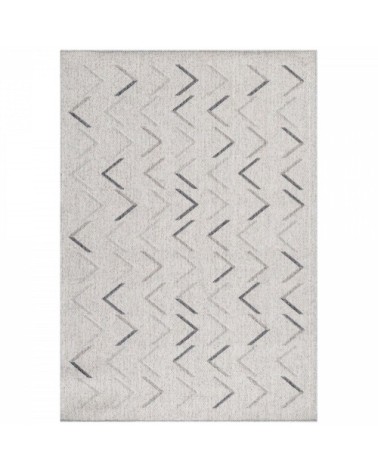 Tapis extérieur tissé plat greige 120x170cm