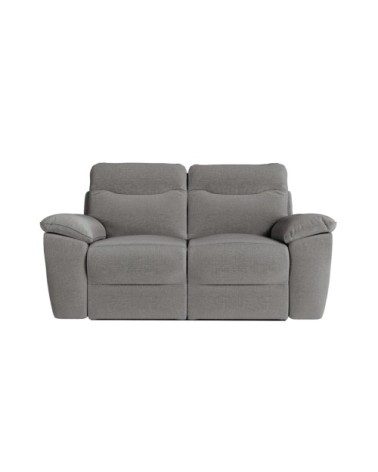Canapé de relaxation électrique 2 et 3 places, tissu gris