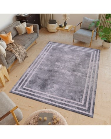 Tapis vintage gris 200x290cm