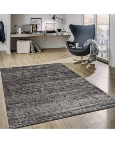 Tapis d'inspiration minimal taupe 120x170cm