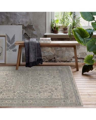 Tapis d'inspiration designer beige 120x170cm