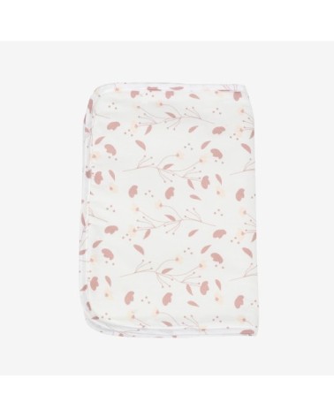 Protège carnet de santé bébé  Rose Coton bio