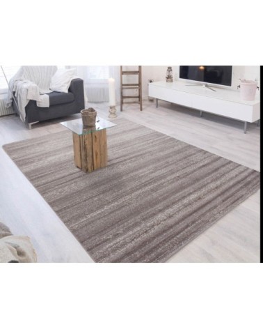 Tapis uni à dégradé beige 80x300cm